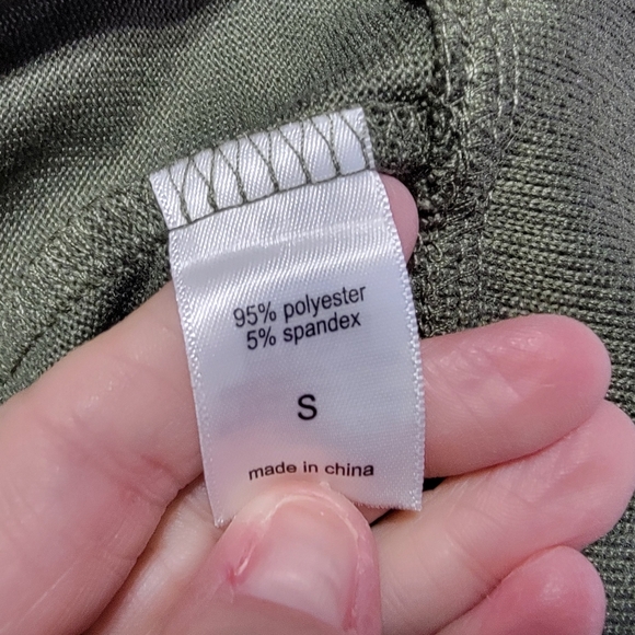 Maurices Olive Green Open-Front Cardigan Size Small - Picture 5 of 11